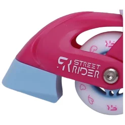 Street Rider Inline Skeelers Roze, Maat 26-29