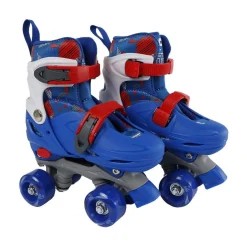 Street Rider Rolschaatsen Blauw Verstelbaar, Maat 27-30