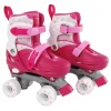 Street Rider Rolschaatsen Roze Verstelbaar, Maat 27-30