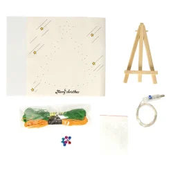 String Art Kerstboom met LED Lampjes