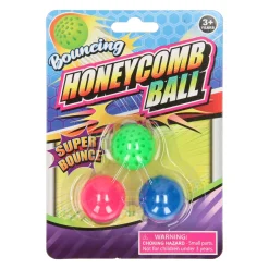 Stuiterbal Honeycomp, 3st.