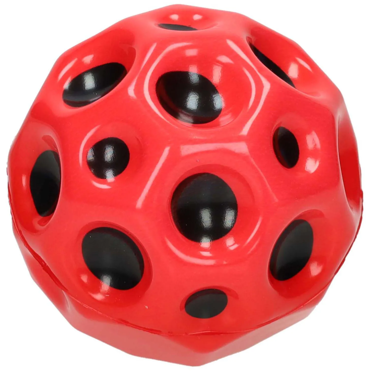 Stuiterbal Maan, 9cm