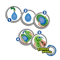 Summertime Waterbom met 50 Ballonnen