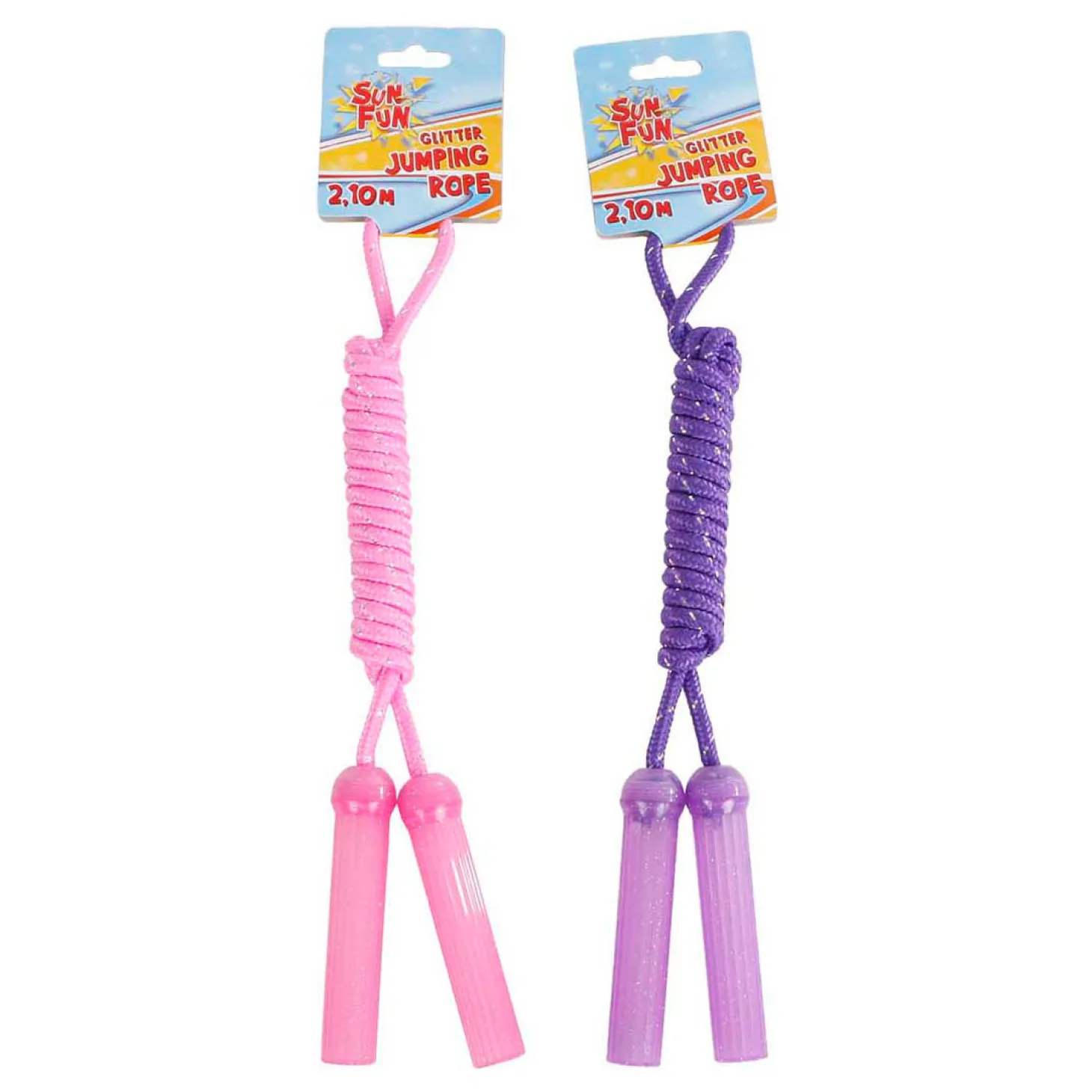 Sun Fun Glitter Springtouw, 2,10m