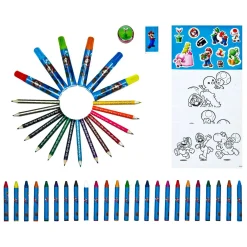 Super Mario Kleurkoffer, 51dlg.