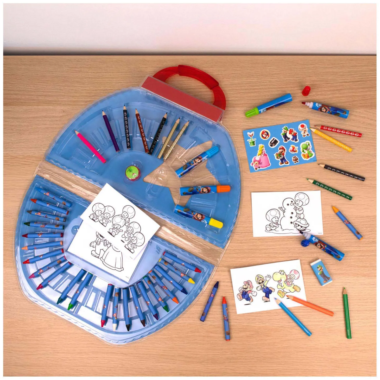 Super Mario Kleurkoffer, 51dlg.