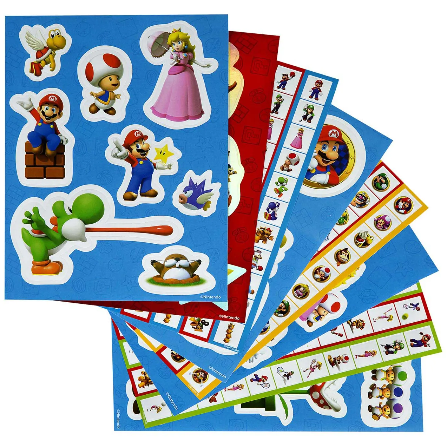 Super Mario Sticker Set