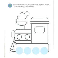 Superleuk Kleur- en Stickerboek voor de Allerkleinsten