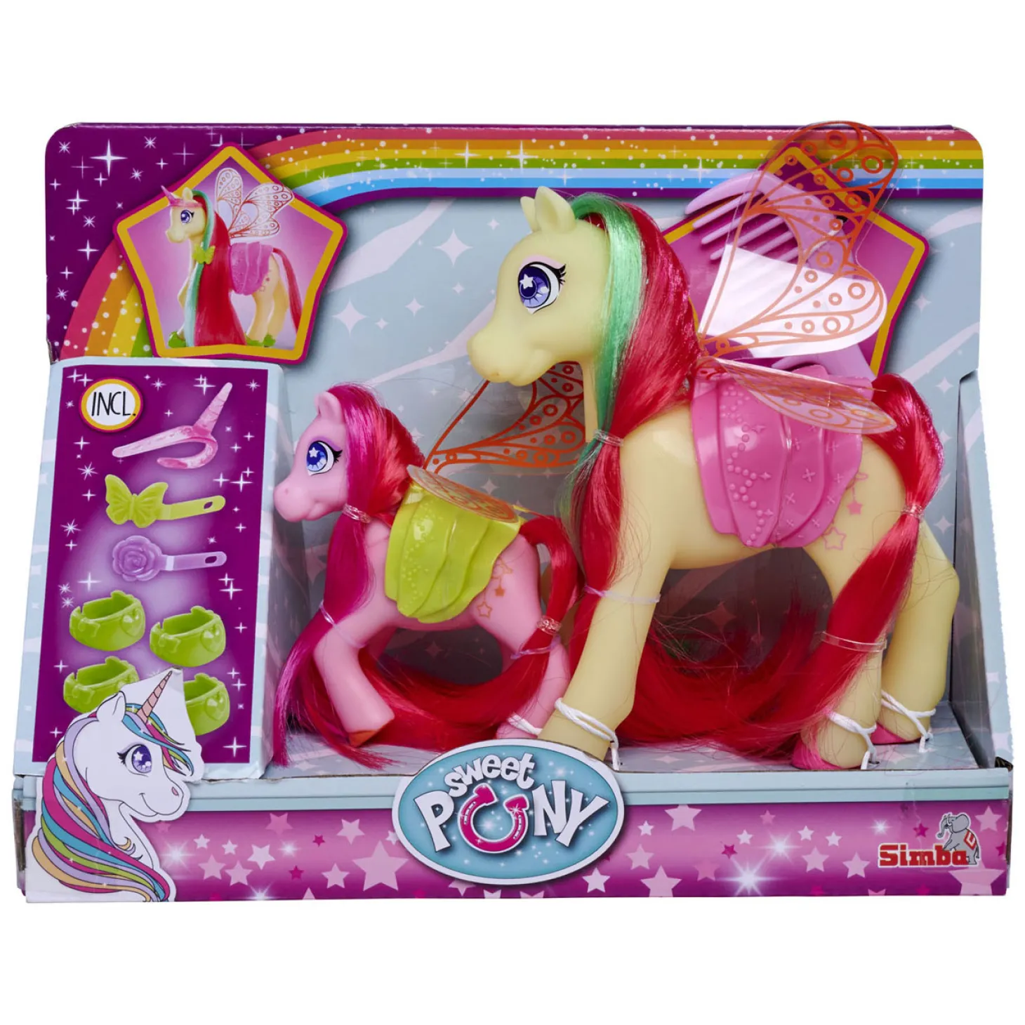 Sweet Pony Kappop Fairies met Accessoires