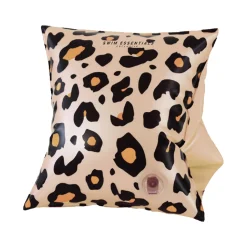 Swim Essenstials Zwembandjes Panter Beige, 0-2 jaar