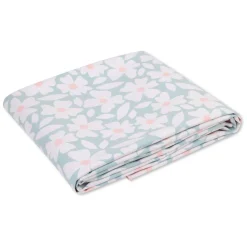 Swim Essentials - Florish Green Strandlaken, 180x90cm