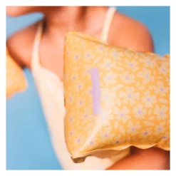 Swim Essentials - Florish Yellow Zwembandjes, 0-2 Jaar