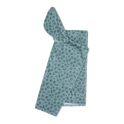 Swim Essentials - Green Leopard Strandlaken/Poncho, 65x65cm