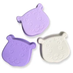 Swim Essentials - Leopard Lila Strandset Silicoon, 5dlg.