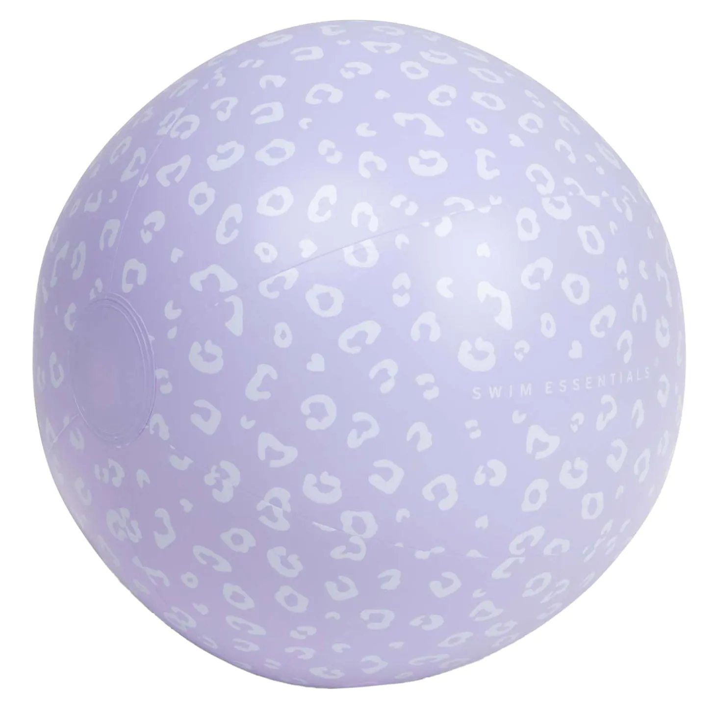 Swim Essentials - Lila Leopard Strandbal, 51cm