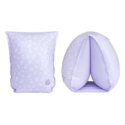 Swim Essentials - Lila Leopard Zwembandjes, 0-2 Jaar