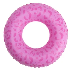 Swim Essentials - Roze Leopard Zwemring, 55cm