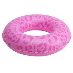 Swim Essentials - Roze Leopard Zwemring, 55cm