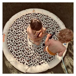 Swim Essentials - Safari Chique Beige Sproeier Mat, 150cm