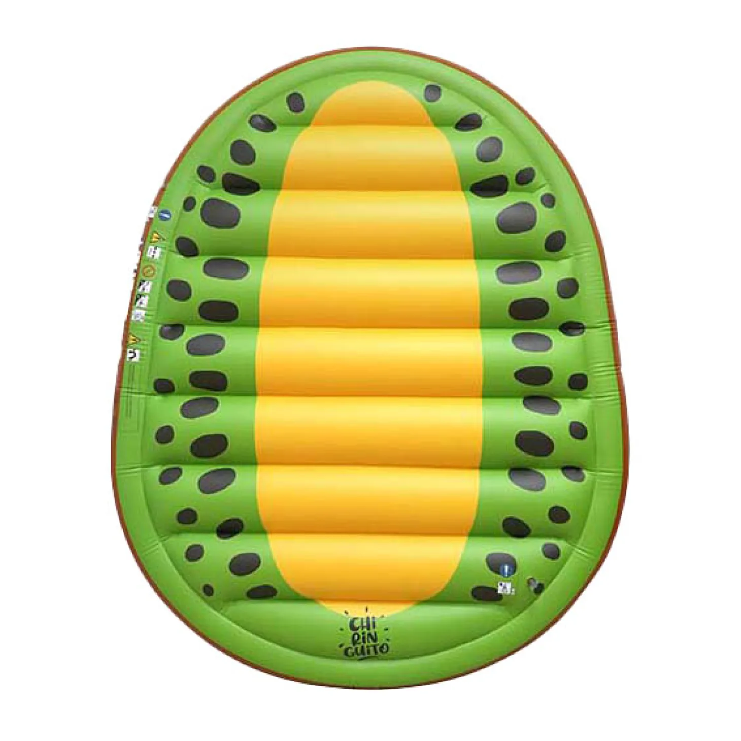 Swim Essentials - Tropical Bliss Kiwi Luchtbed, 175cm