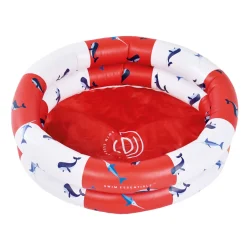 Swim Essentials Baby Zwembad Rood-Wit Walvis, 60cm