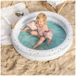 Swim Essentials Baby Zwembad Terrazzo Wit, 100cm