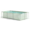 Swim Essentials Luxe Groen Gestreept Zwembad, 260cm