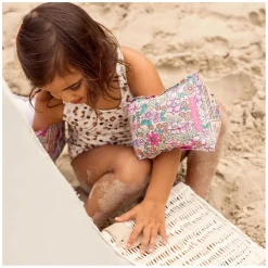 Swim Essentials Pink Blossom - Zwembandjes Bloemen 0-2 jaar