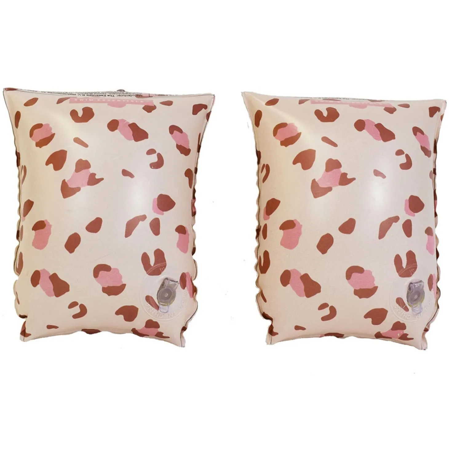 Swim Essentials Zwembandjes Old Pink Panterprint, 0-2 jaar