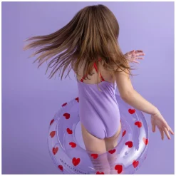 Swim Essentials Zwemring Lila Hartjes, 55cm