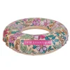 Swim Essentials Zwemring Roze Bloemen, 55cm