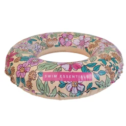 Swim Essentials Zwemring Roze Bloemen, 55cm