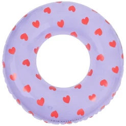 Swim Essentials Zwemring Hart Lila, 90cm