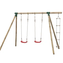 Swingking Houten Schommel met Klimladder - Charlotte