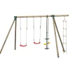 Swingking Houten Schommel met Klimladder en Duozit - Danielle