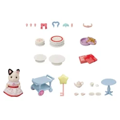 Sylvanian Families 5646 Feest Set - Kat Meisje in Smoking