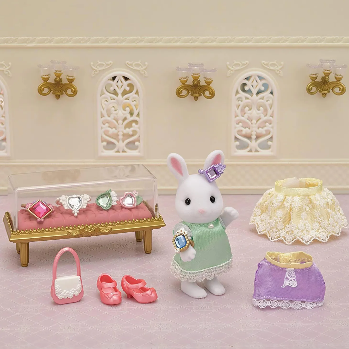 Sylvanian Families 5647 Mode Set- Juwelen en Edelstenen