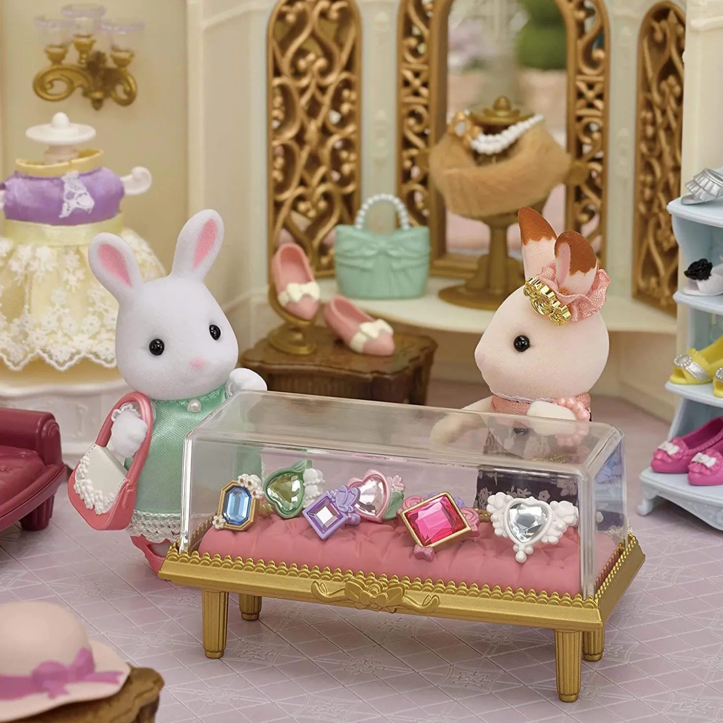 Sylvanian Families 5647 Mode Set- Juwelen en Edelstenen