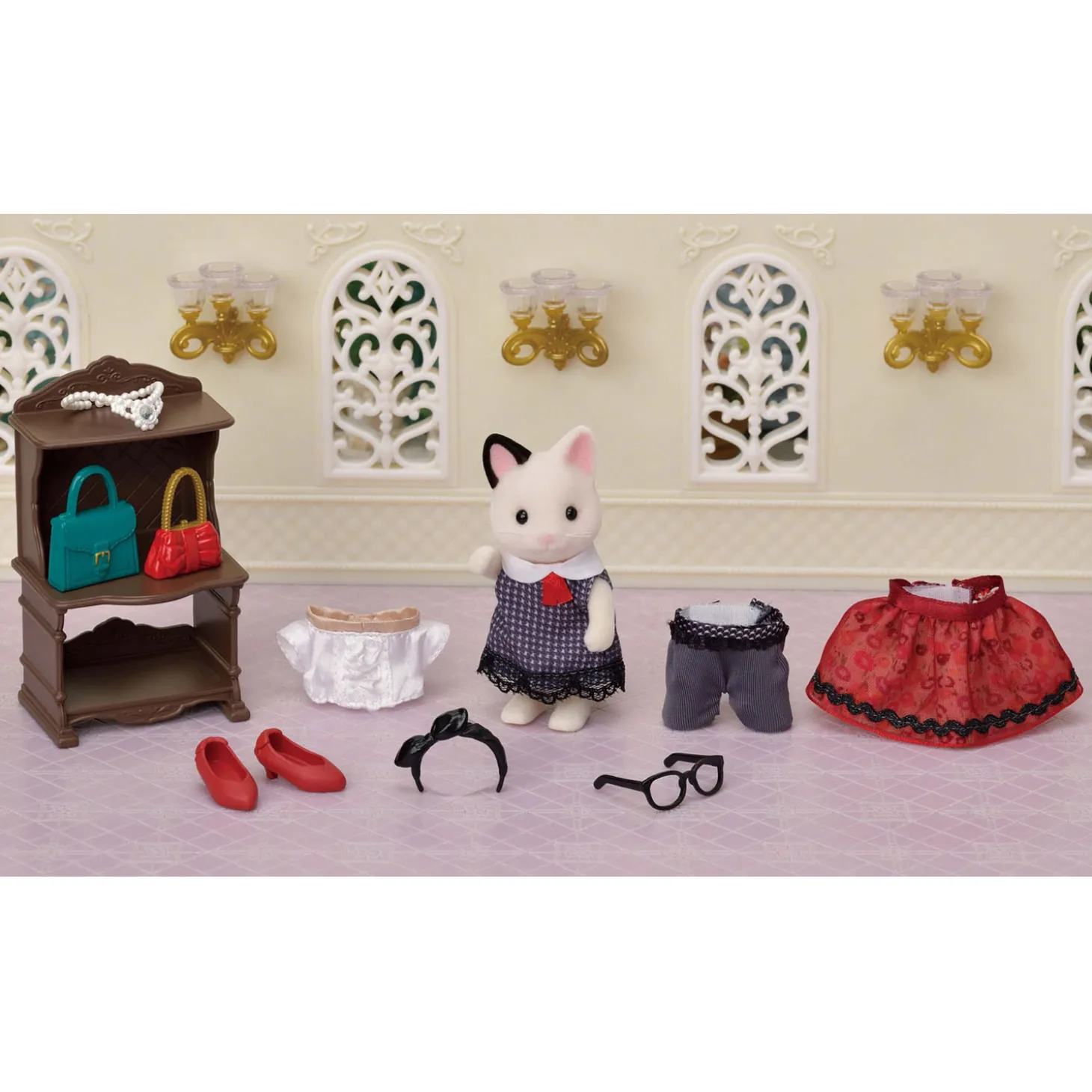 Sylvanian Families 5462 Modespeelset- Tuxedo kat
