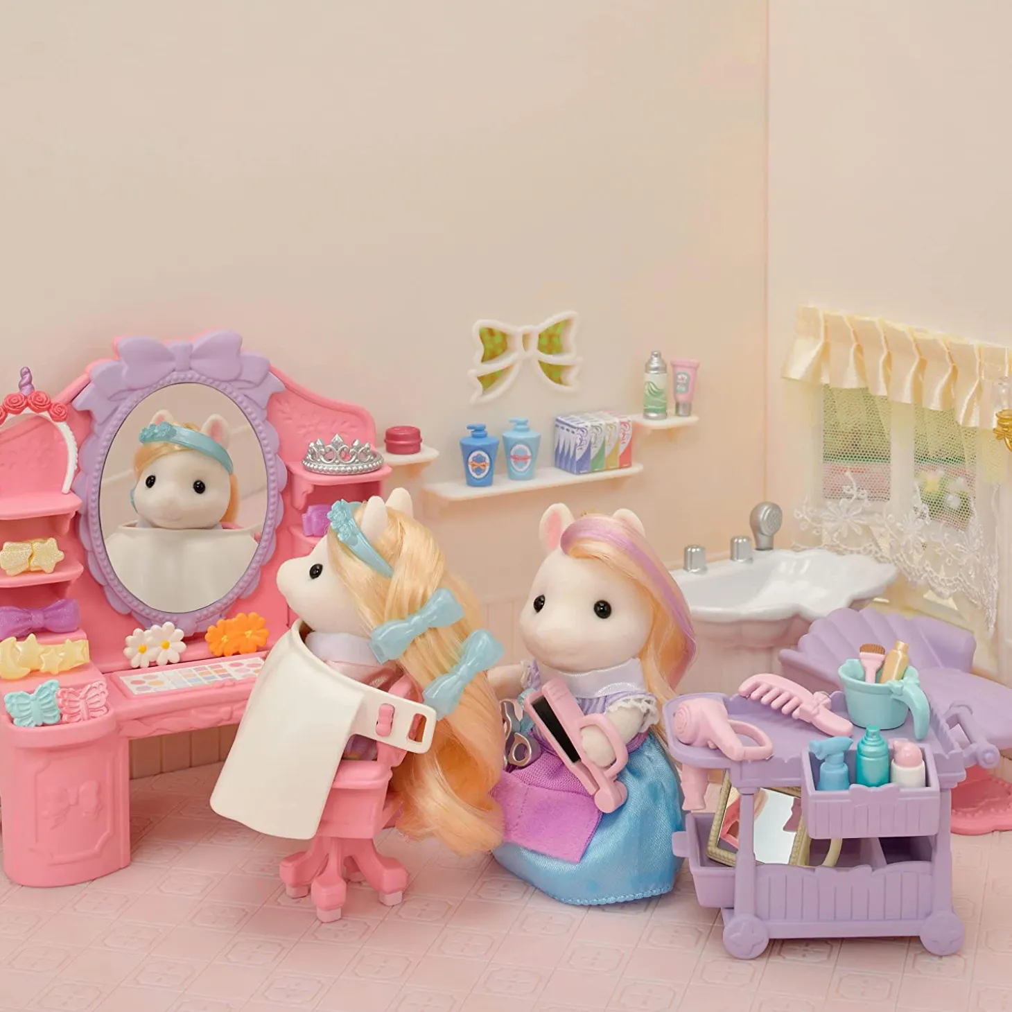 Sylvanian Families 5644 Pony's Kappersset