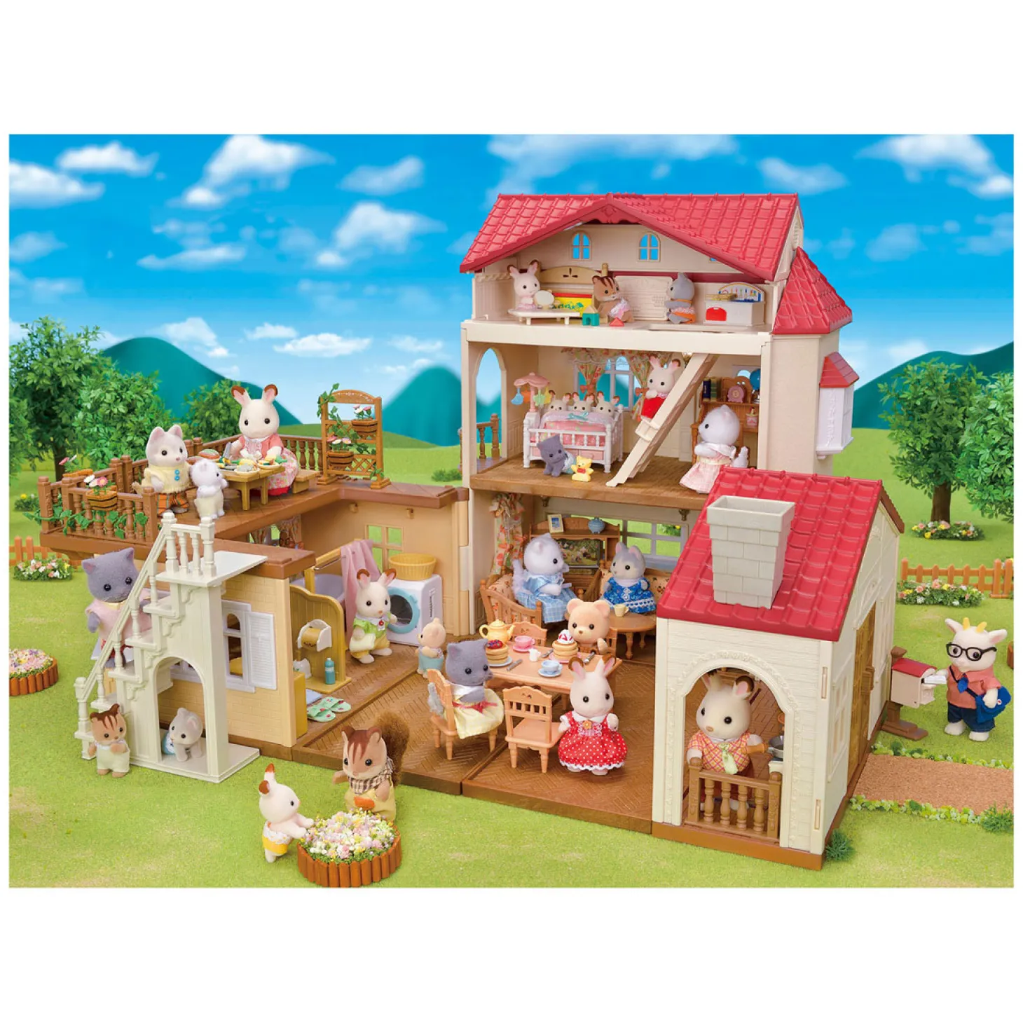 Sylvanian Families 5708 Poppenhuis met Geheime Speelkamer