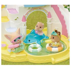 Sylvanian Families 5749 Trio Peutervriendjes - Zwembad Fun