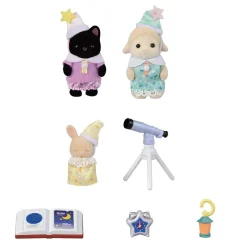 Sylvanian Families 5750 Trio Peutervriendjes - Pyjama Party