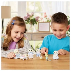 Sylvanian Families 5736 Tuinierenset- Bloemen Hangoorkonijn Broer en Zus