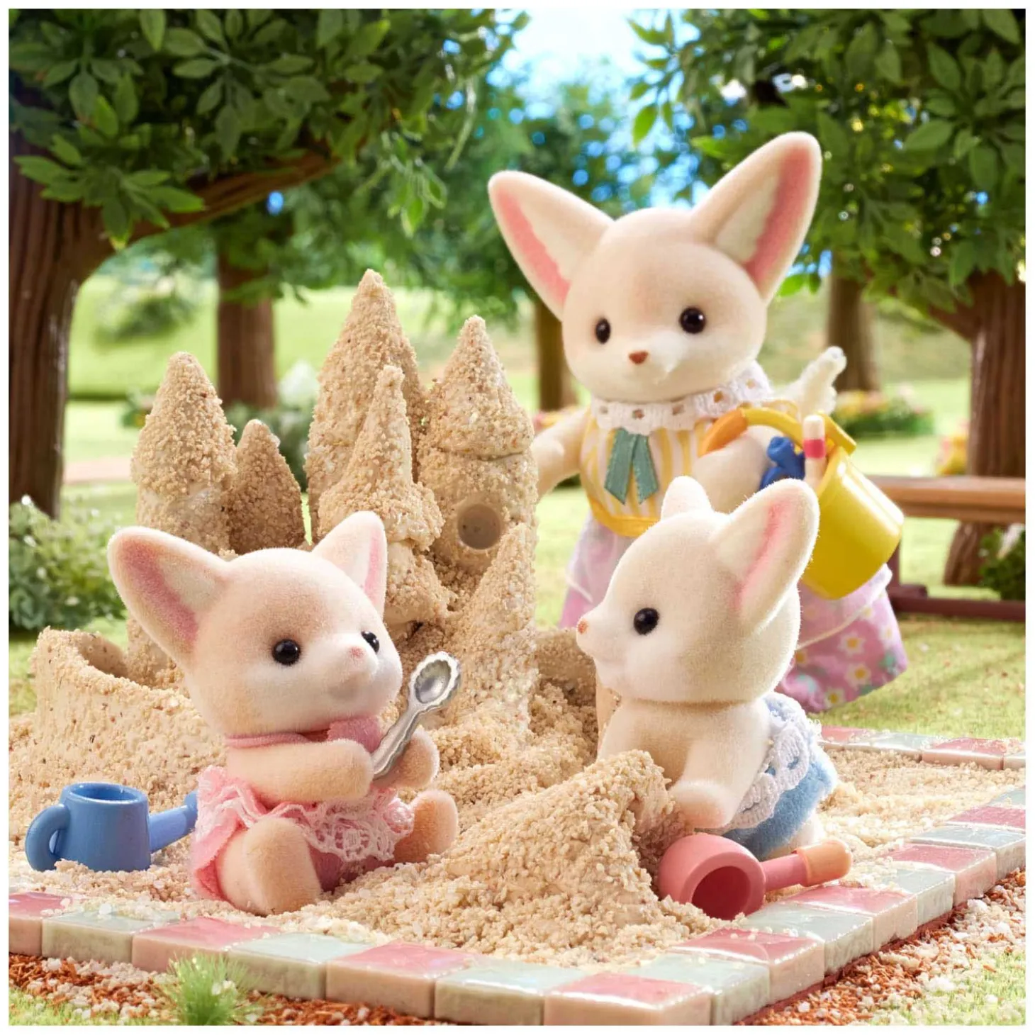 Sylvanian Families 5697 Tweeling Woestijn Vos