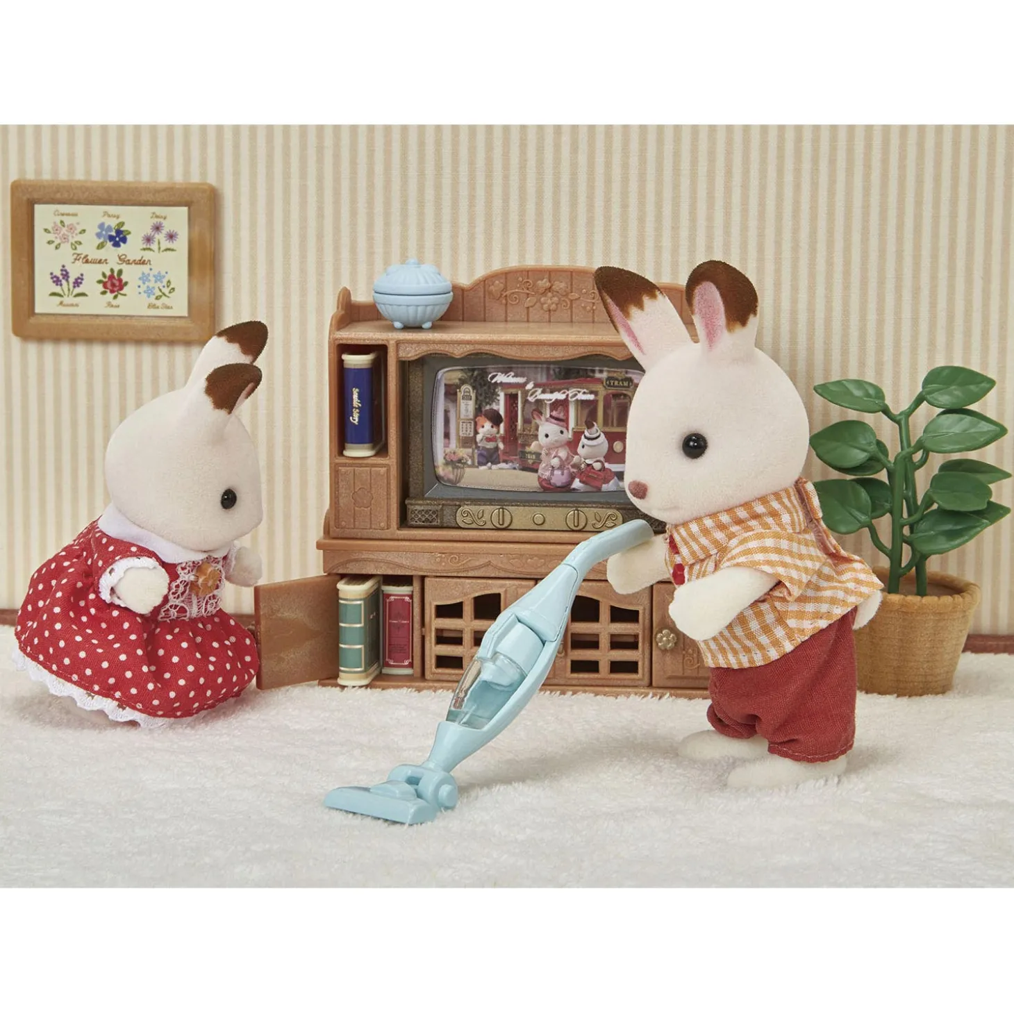 Sylvanian Families 5445 Wasmachine en Stofzuiger