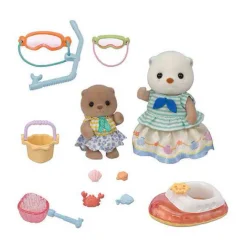 Sylvanian Families 5804 Zeeotter Zussen Splashy Snorkel set