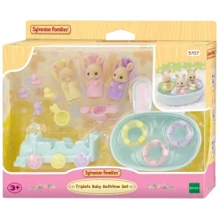 Sylvanian Families Drieling Baby konijn Badspeelset