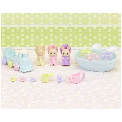 Sylvanian Families Drieling Baby konijn Badspeelset