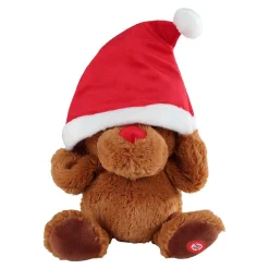 Take Me Home Dansend Rendier met Kerstmuts en Muziek